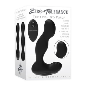 Zero Tolerance The One-Two Punch -  USB Rechargeable Prostate Massager