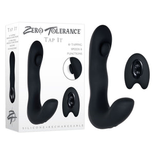 Zero Tolerance Tap It -  14.6 cm USB Rechargeable Prostate Massager with Remote