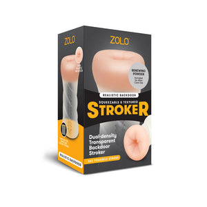 Zolo Realistic Backdoor Stroker - /Flesh Ass Stroker