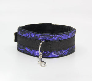 Berlin Baby Satin Jacquard Collar and Leash Set - HOUSE OF HALFORD