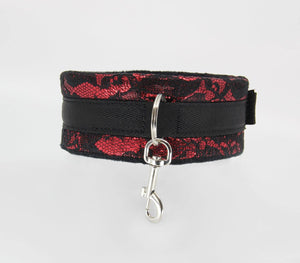 Berlin Baby Satin Jacquard Collar and Leash Set - HOUSE OF HALFORD