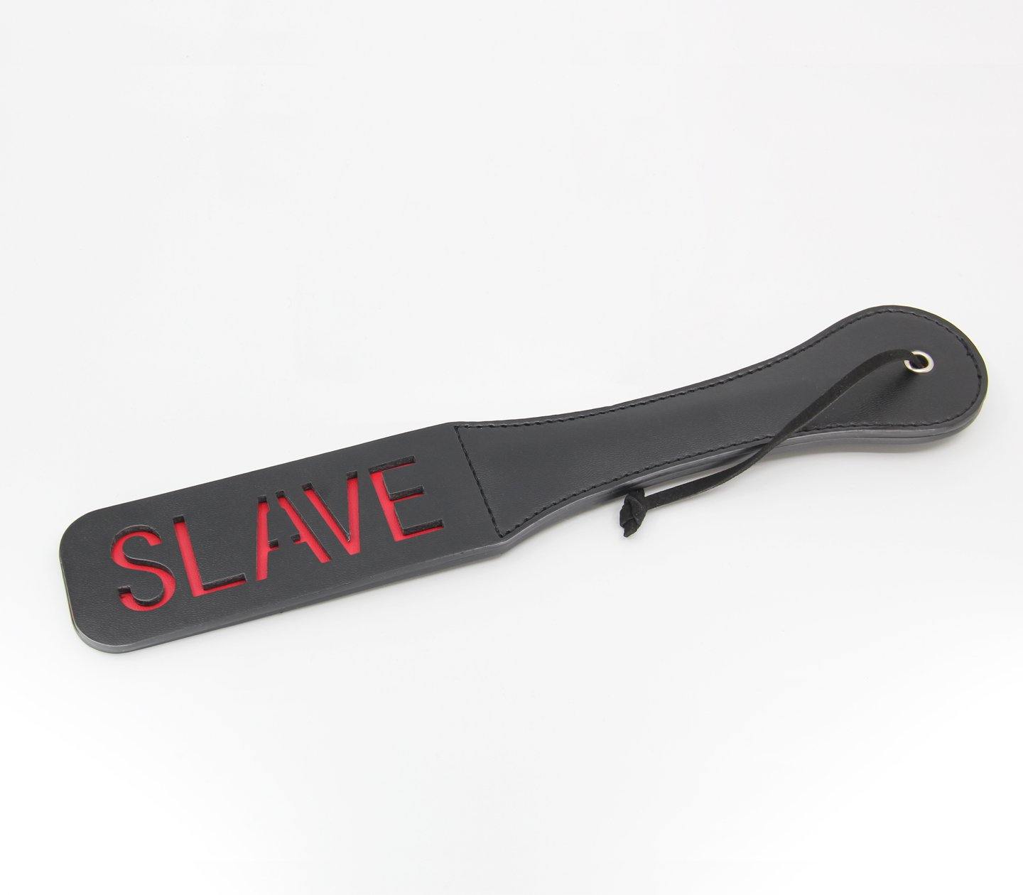 Berlin Baby 'SLAVE' Vegan Leather Slapper Paddle - HOUSE OF HALFORD